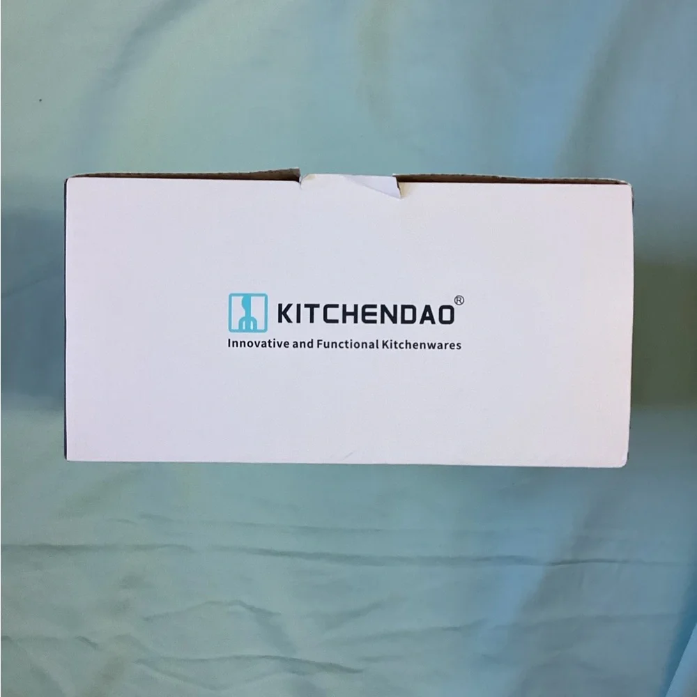 Kitchendao Universal Bamboo Knife Block NIB